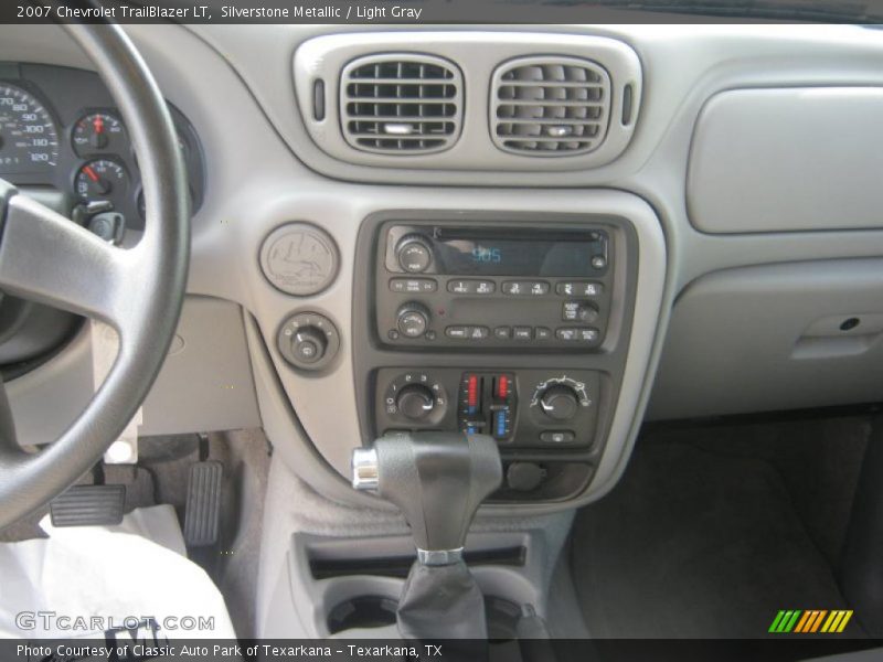 Silverstone Metallic / Light Gray 2007 Chevrolet TrailBlazer LT