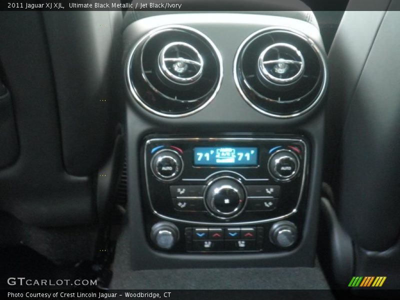 Ultimate Black Metallic / Jet Black/Ivory 2011 Jaguar XJ XJL