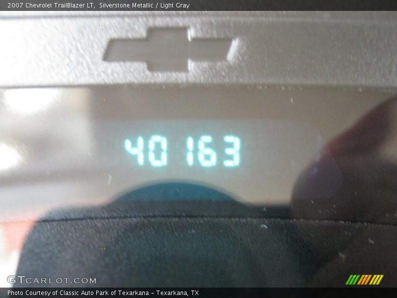 Silverstone Metallic / Light Gray 2007 Chevrolet TrailBlazer LT