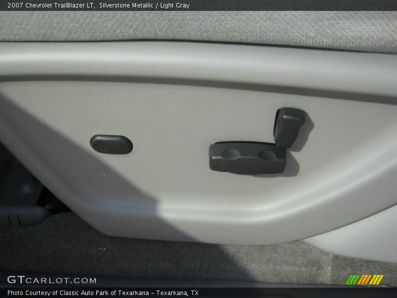 Silverstone Metallic / Light Gray 2007 Chevrolet TrailBlazer LT