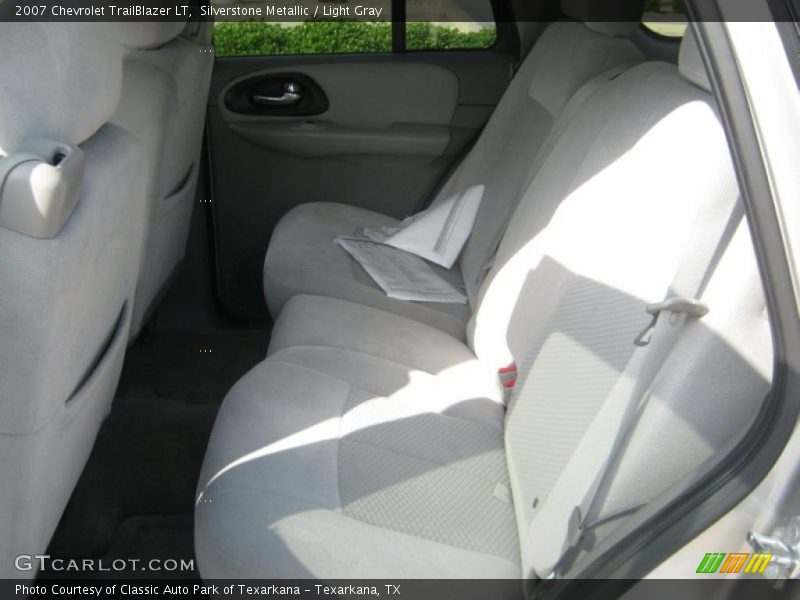 Silverstone Metallic / Light Gray 2007 Chevrolet TrailBlazer LT