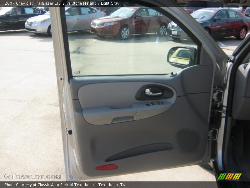 Silverstone Metallic / Light Gray 2007 Chevrolet TrailBlazer LT
