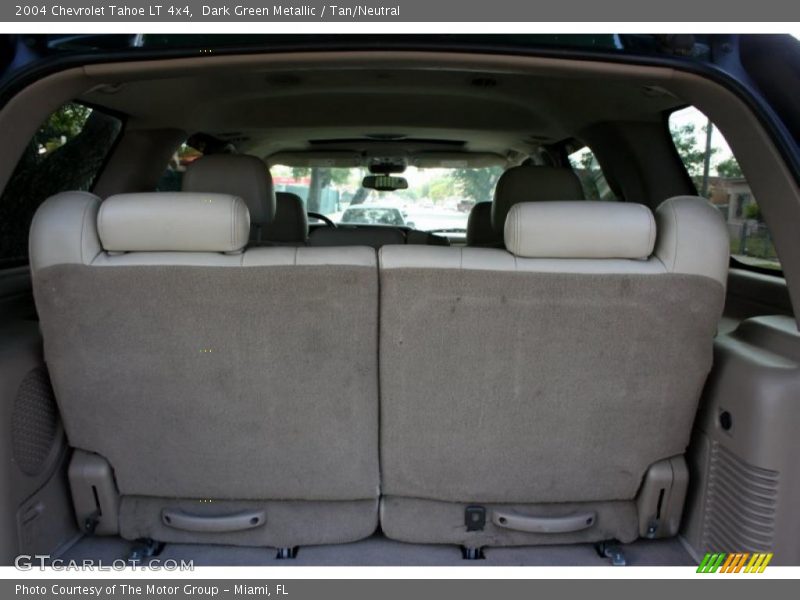 Dark Green Metallic / Tan/Neutral 2004 Chevrolet Tahoe LT 4x4