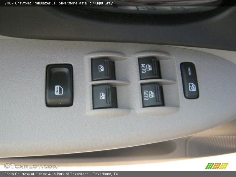Silverstone Metallic / Light Gray 2007 Chevrolet TrailBlazer LT