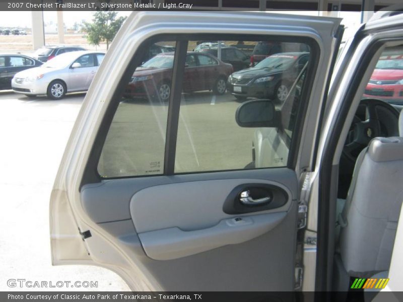 Silverstone Metallic / Light Gray 2007 Chevrolet TrailBlazer LT