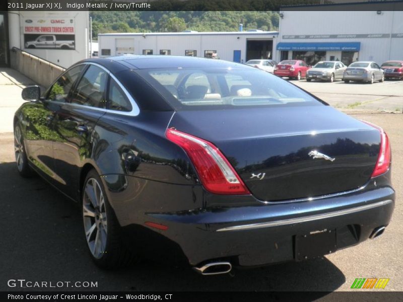 Indigo Metallic / Ivory/Truffle 2011 Jaguar XJ XJ