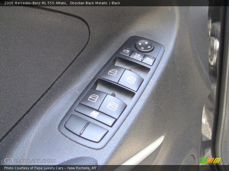 Obsidian Black Metallic / Black 2008 Mercedes-Benz ML 550 4Matic