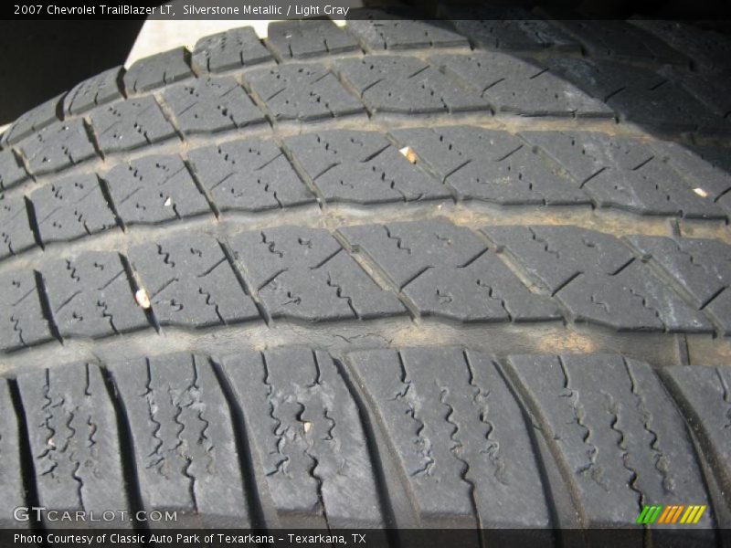 Silverstone Metallic / Light Gray 2007 Chevrolet TrailBlazer LT