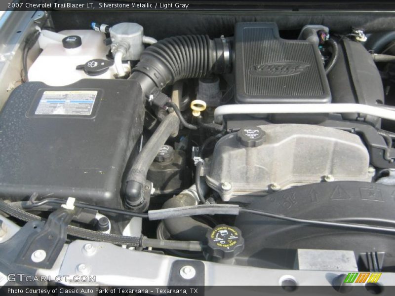 Silverstone Metallic / Light Gray 2007 Chevrolet TrailBlazer LT