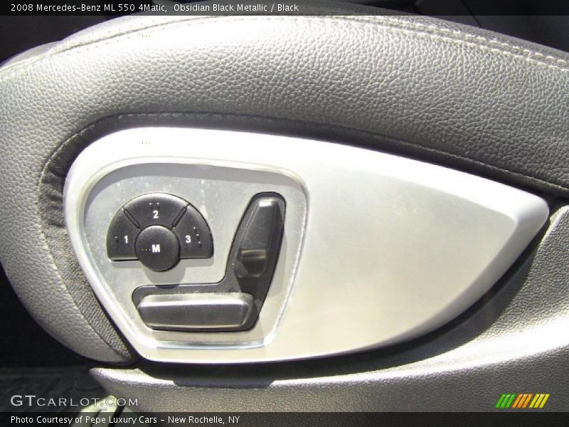 Obsidian Black Metallic / Black 2008 Mercedes-Benz ML 550 4Matic
