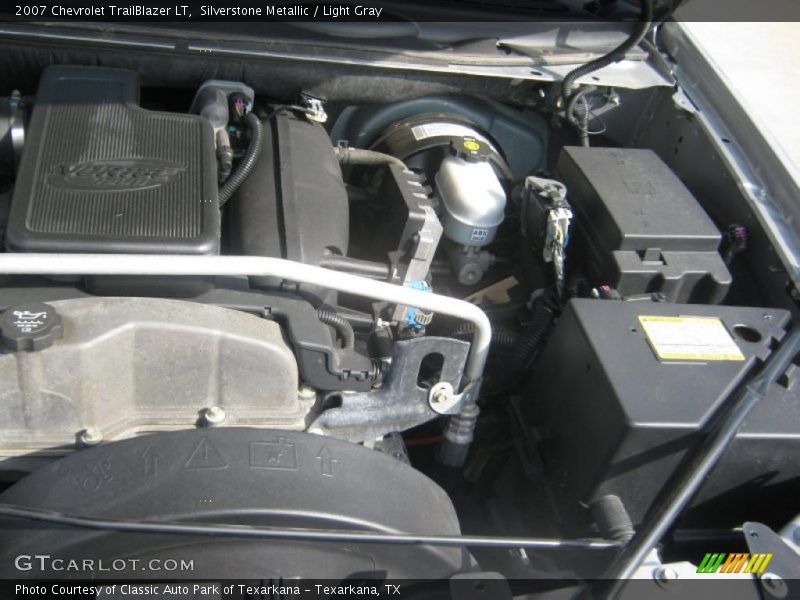 Silverstone Metallic / Light Gray 2007 Chevrolet TrailBlazer LT