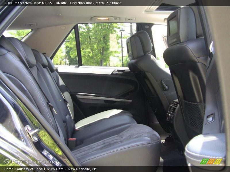 Obsidian Black Metallic / Black 2008 Mercedes-Benz ML 550 4Matic