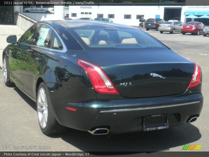 Botanical Green Metallic / Ivory/Truffle 2011 Jaguar XJ XJL