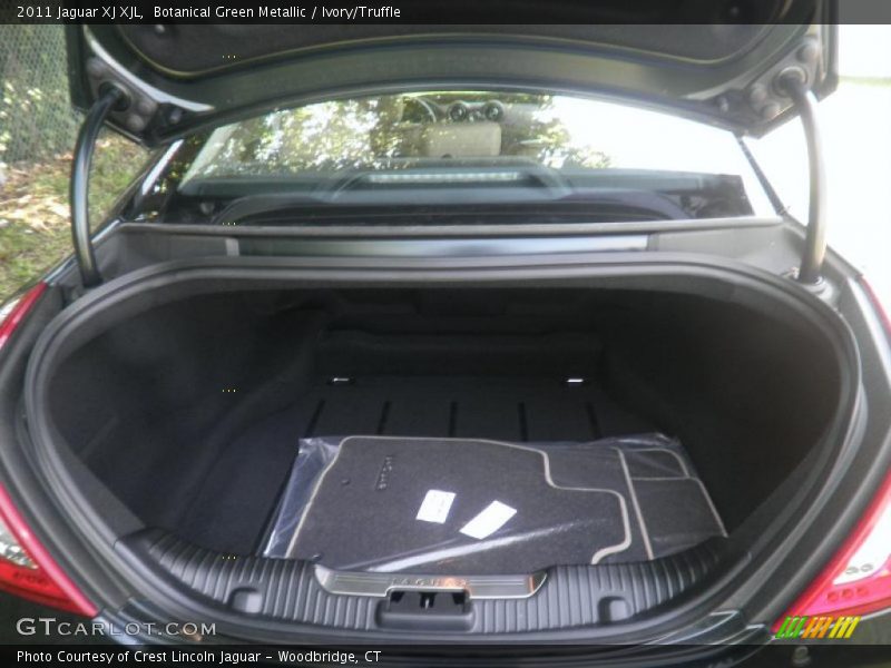 Botanical Green Metallic / Ivory/Truffle 2011 Jaguar XJ XJL