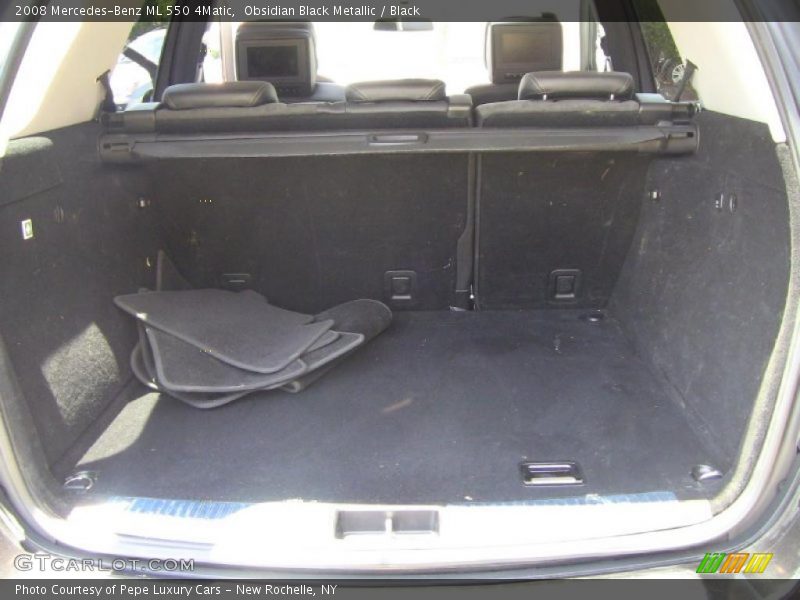 Obsidian Black Metallic / Black 2008 Mercedes-Benz ML 550 4Matic