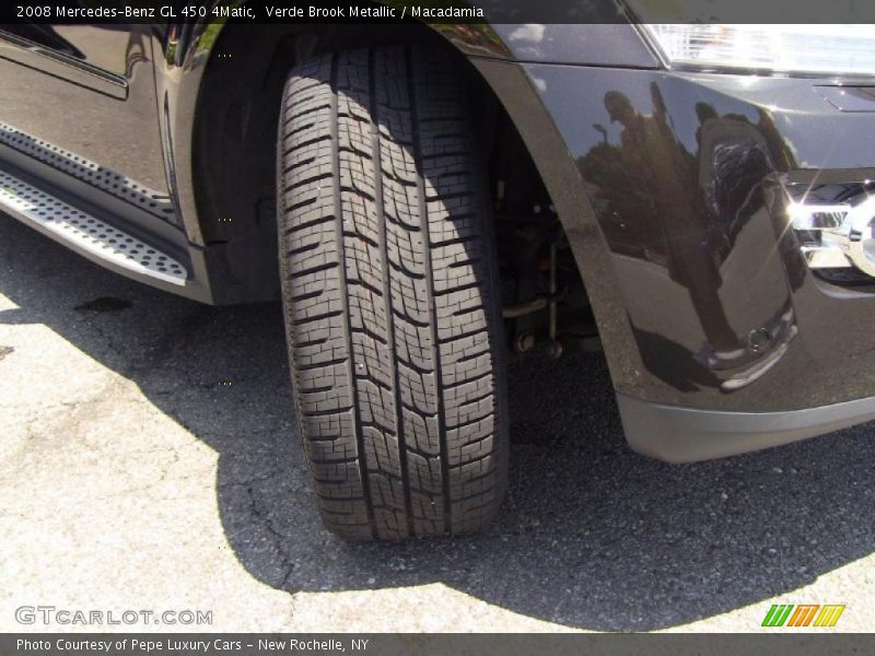 Verde Brook Metallic / Macadamia 2008 Mercedes-Benz GL 450 4Matic