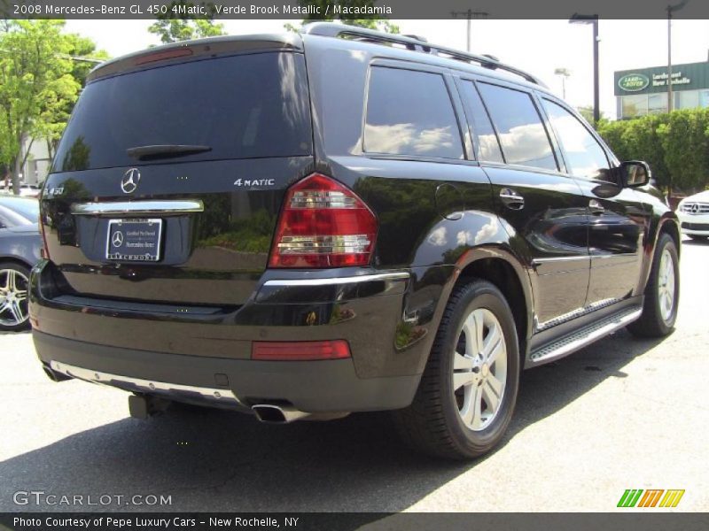 Verde Brook Metallic / Macadamia 2008 Mercedes-Benz GL 450 4Matic