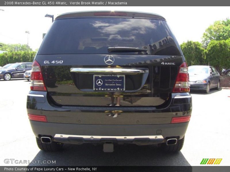 Verde Brook Metallic / Macadamia 2008 Mercedes-Benz GL 450 4Matic