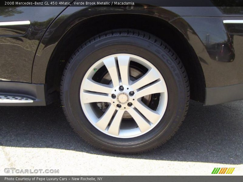 Verde Brook Metallic / Macadamia 2008 Mercedes-Benz GL 450 4Matic