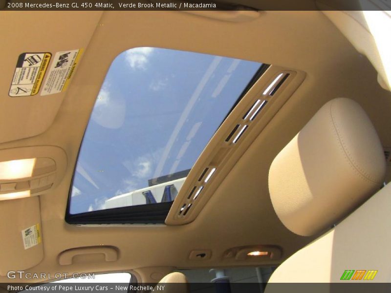 Verde Brook Metallic / Macadamia 2008 Mercedes-Benz GL 450 4Matic