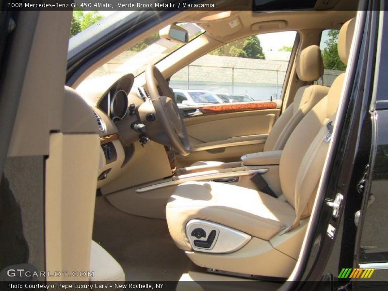 Verde Brook Metallic / Macadamia 2008 Mercedes-Benz GL 450 4Matic