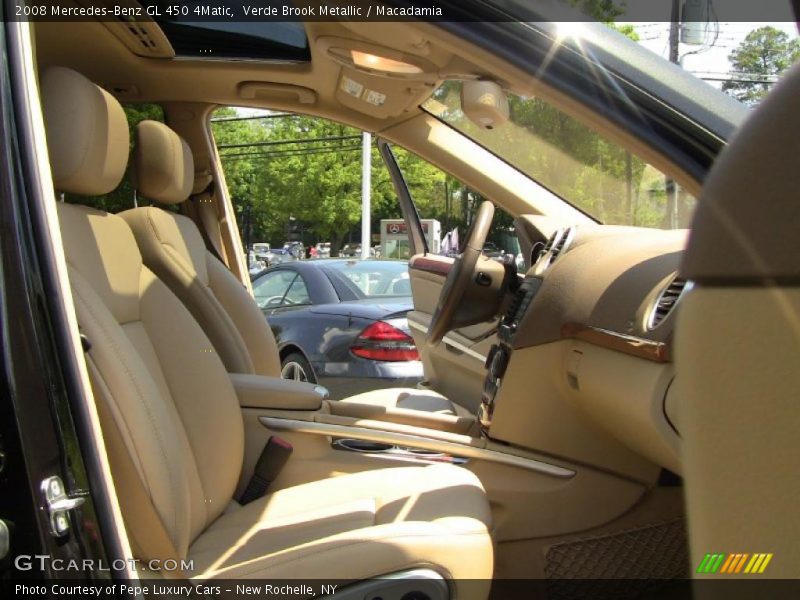 Verde Brook Metallic / Macadamia 2008 Mercedes-Benz GL 450 4Matic