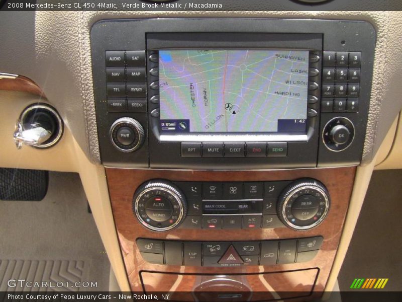 Verde Brook Metallic / Macadamia 2008 Mercedes-Benz GL 450 4Matic