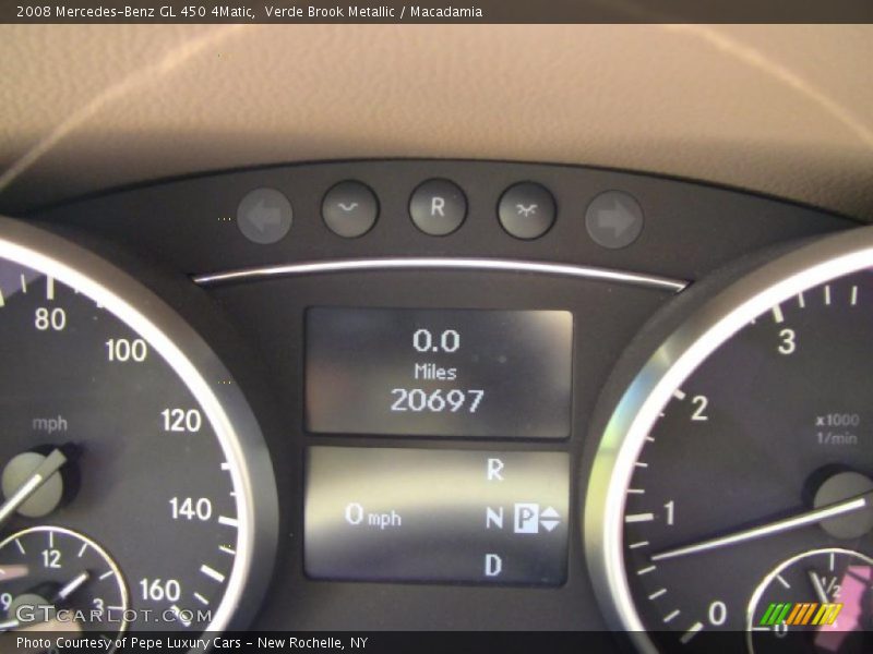 Verde Brook Metallic / Macadamia 2008 Mercedes-Benz GL 450 4Matic
