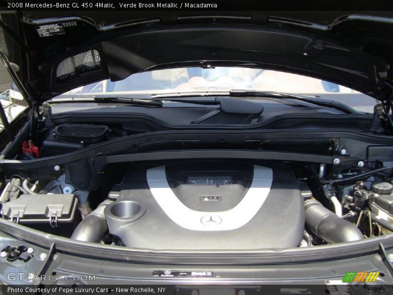 Verde Brook Metallic / Macadamia 2008 Mercedes-Benz GL 450 4Matic