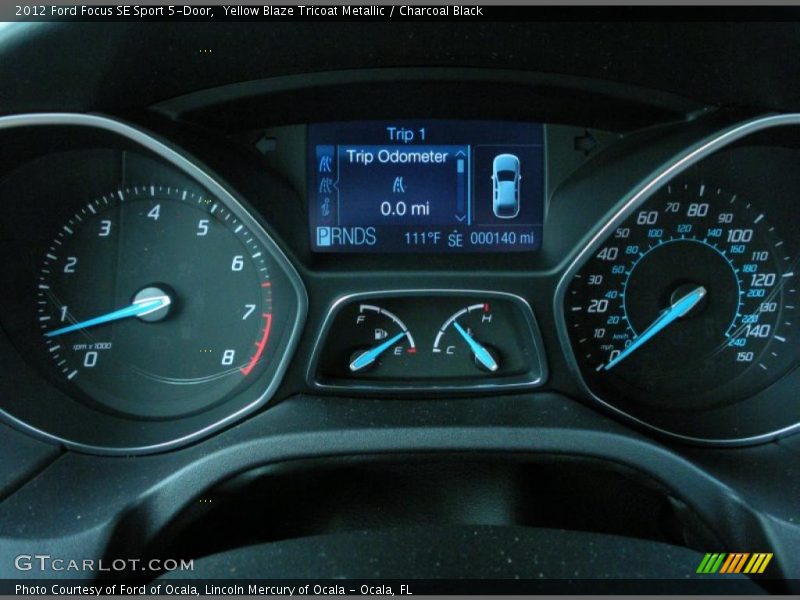  2012 Focus SE Sport 5-Door SE Sport 5-Door Gauges