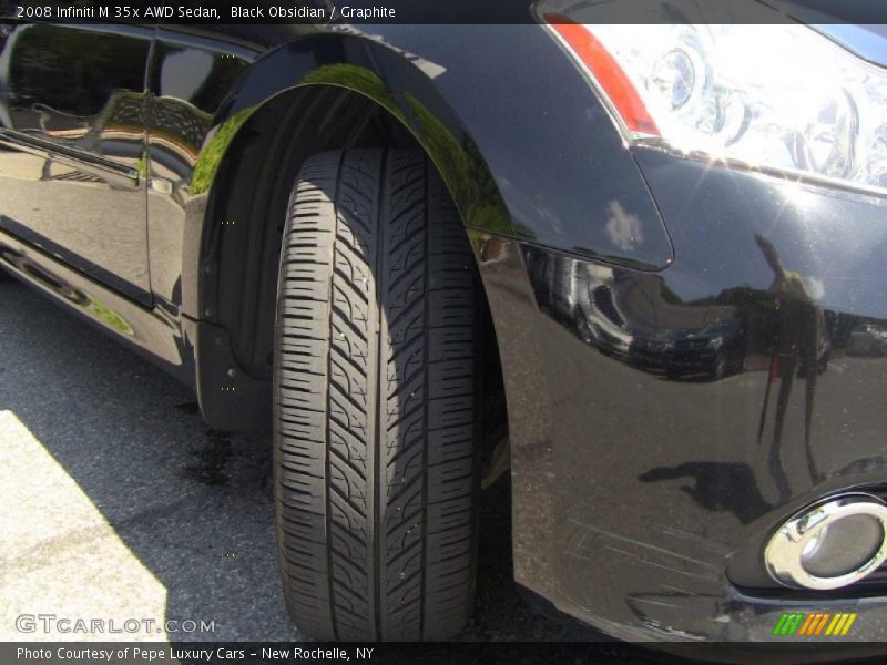 Black Obsidian / Graphite 2008 Infiniti M 35x AWD Sedan