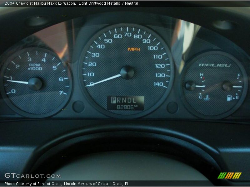  2004 Malibu Maxx LS Wagon Maxx LS Wagon Gauges