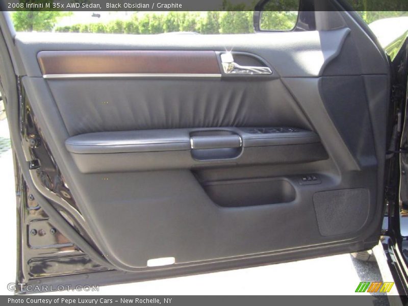 Black Obsidian / Graphite 2008 Infiniti M 35x AWD Sedan