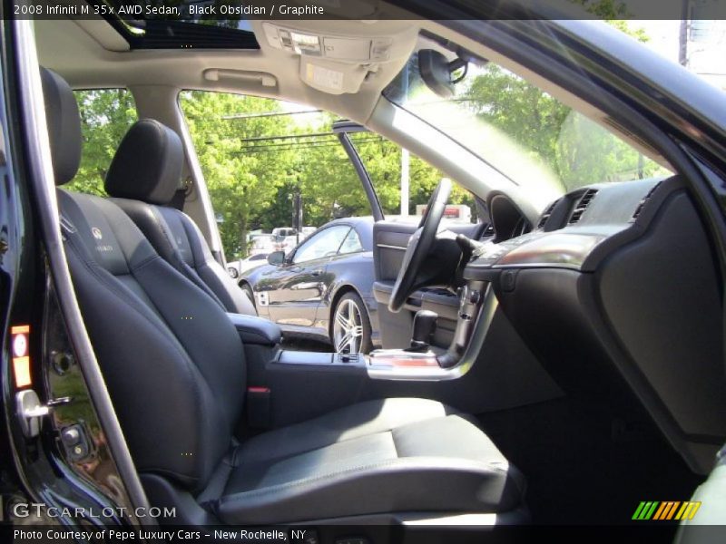 Black Obsidian / Graphite 2008 Infiniti M 35x AWD Sedan