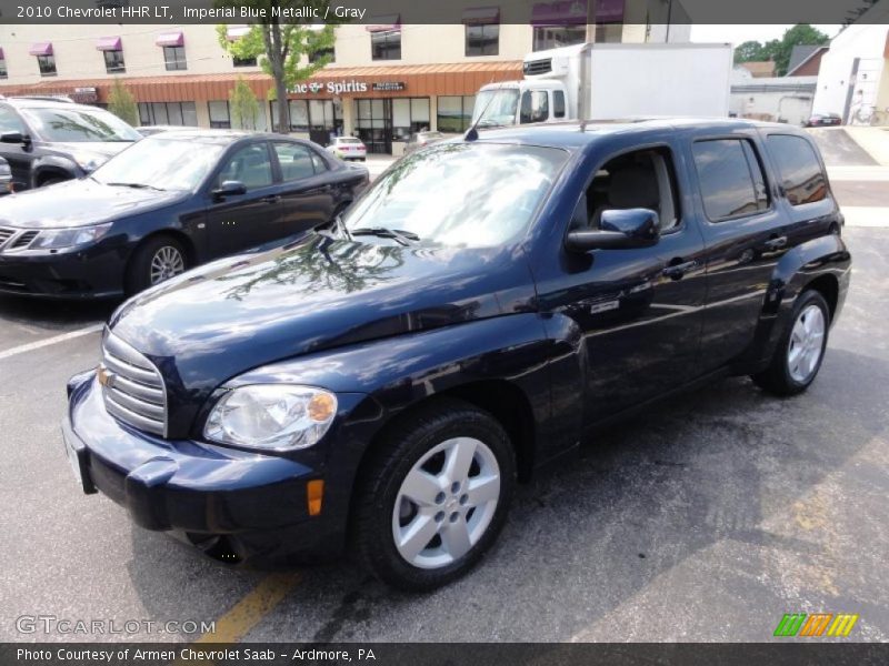 Imperial Blue Metallic / Gray 2010 Chevrolet HHR LT