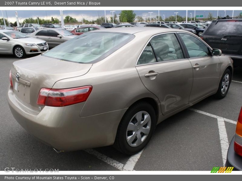 Desert Sand Mica / Bisque 2007 Toyota Camry LE V6