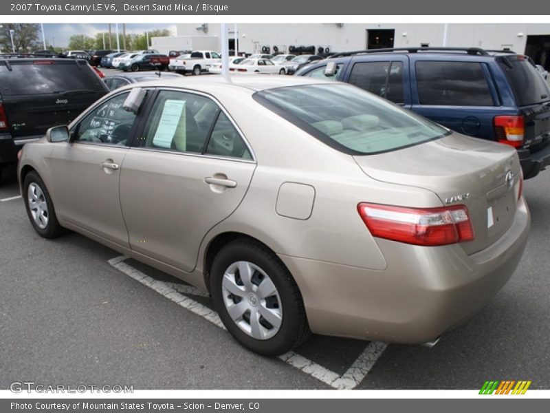 Desert Sand Mica / Bisque 2007 Toyota Camry LE V6