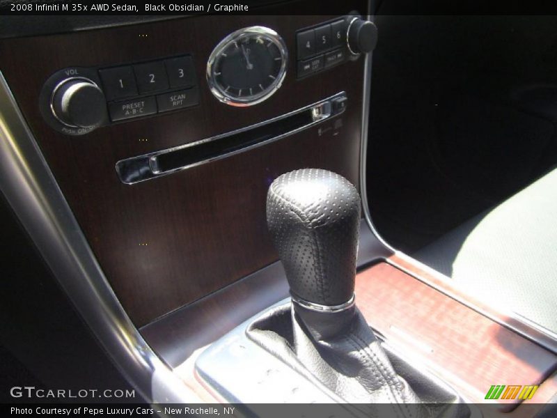 2008 M 35x AWD Sedan 5 Speed Automatic Shifter
