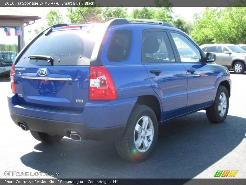 Smart Blue / Black 2010 Kia Sportage LX V6 4x4