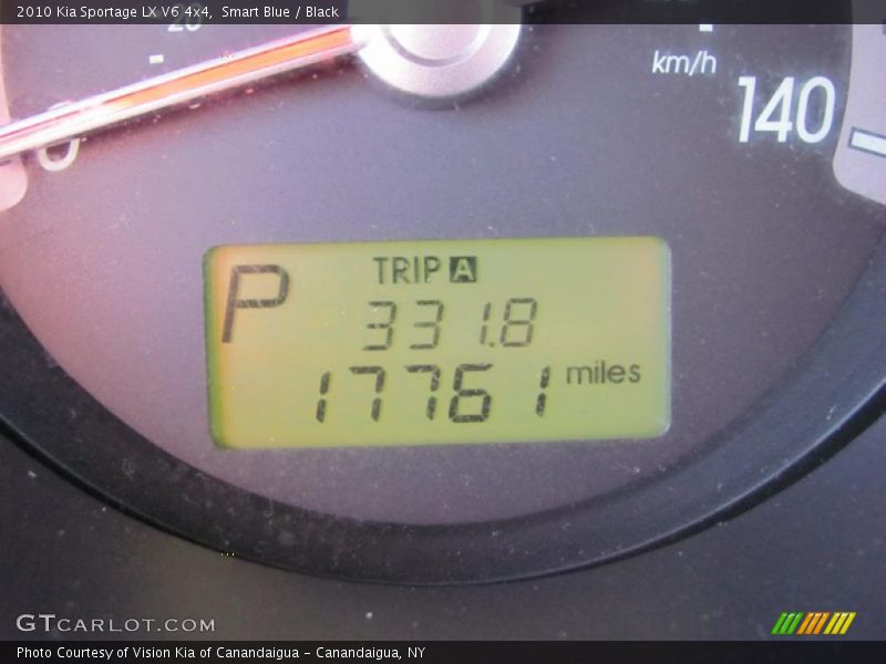 Smart Blue / Black 2010 Kia Sportage LX V6 4x4