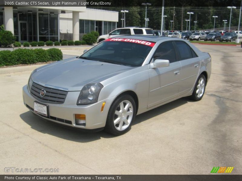 Light Platinum / Light Gray/Ebony 2005 Cadillac CTS Sedan