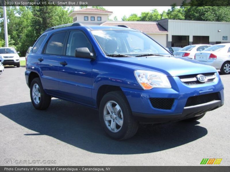 Smart Blue / Black 2010 Kia Sportage LX V6 4x4