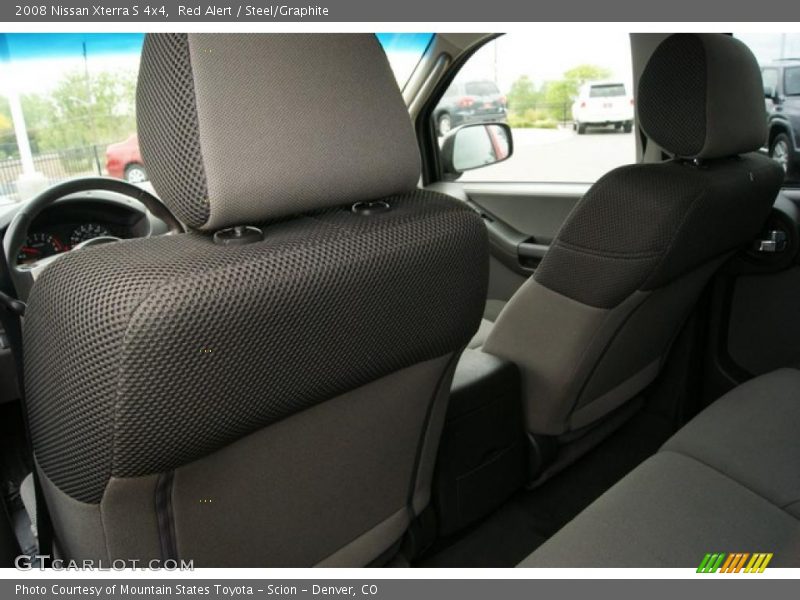 Red Alert / Steel/Graphite 2008 Nissan Xterra S 4x4