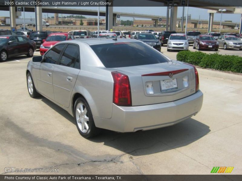 Light Platinum / Light Gray/Ebony 2005 Cadillac CTS Sedan
