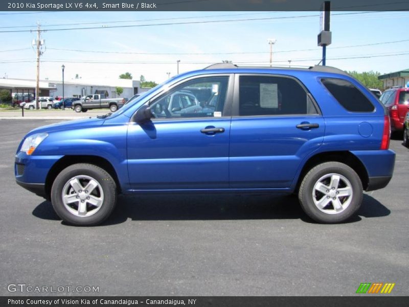 Smart Blue / Black 2010 Kia Sportage LX V6 4x4