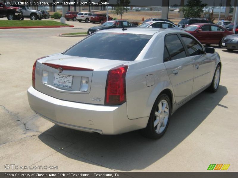 Light Platinum / Light Gray/Ebony 2005 Cadillac CTS Sedan