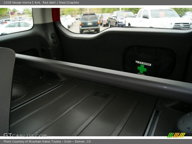 Red Alert / Steel/Graphite 2008 Nissan Xterra S 4x4