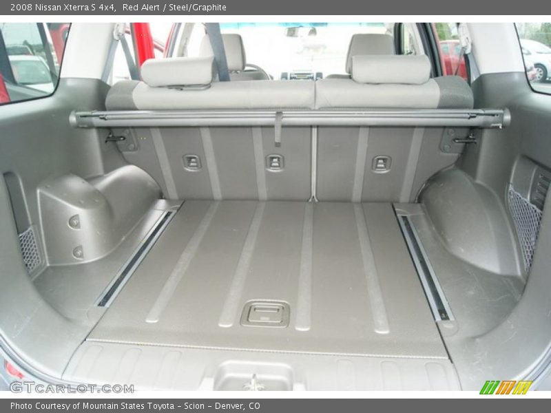 Red Alert / Steel/Graphite 2008 Nissan Xterra S 4x4