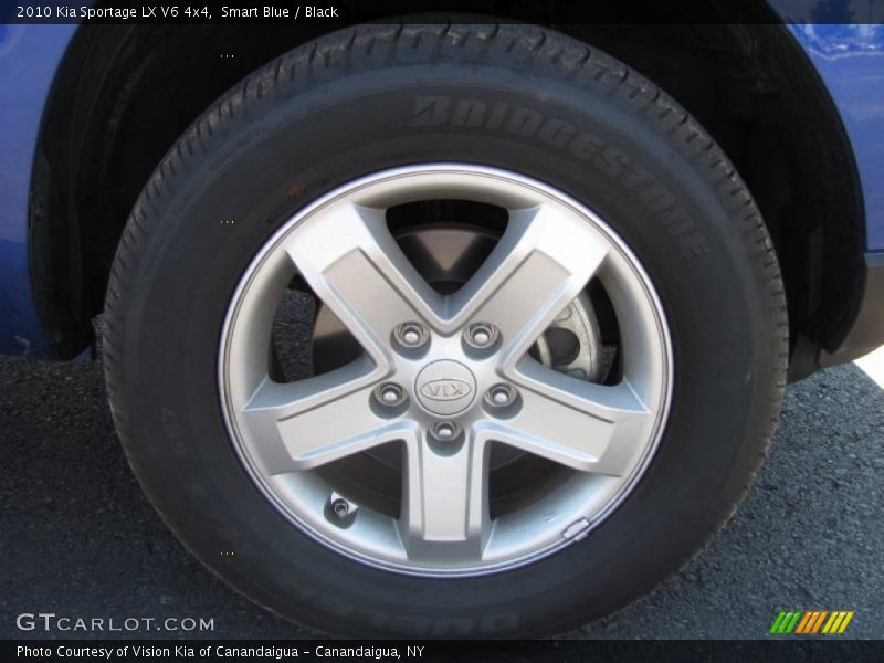 Smart Blue / Black 2010 Kia Sportage LX V6 4x4