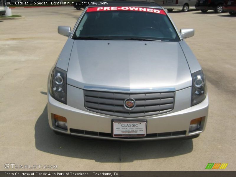 Light Platinum / Light Gray/Ebony 2005 Cadillac CTS Sedan